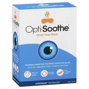 Opti Soothe Reusable Moist Heat Eye Mask Amcal Pharmacies