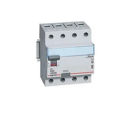 Legrand 100A 4 Pole Circuit Breakers RCCBs For AC Applications 4117 73