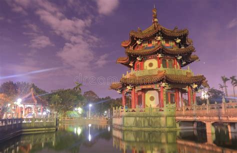 Pavilion At The 228 Peace Memorial Park In Taipei Taiwan Stock Photo