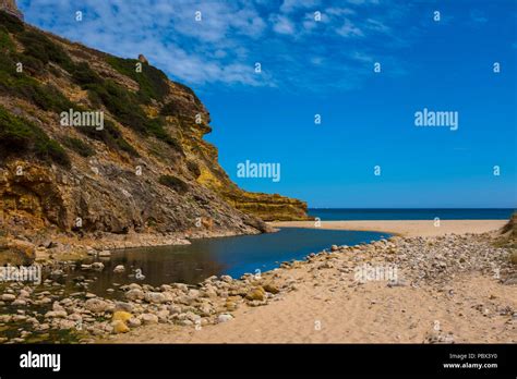 Figueira beach, Algarve, Portugal. Praia da Figueira Stock Photo - Alamy