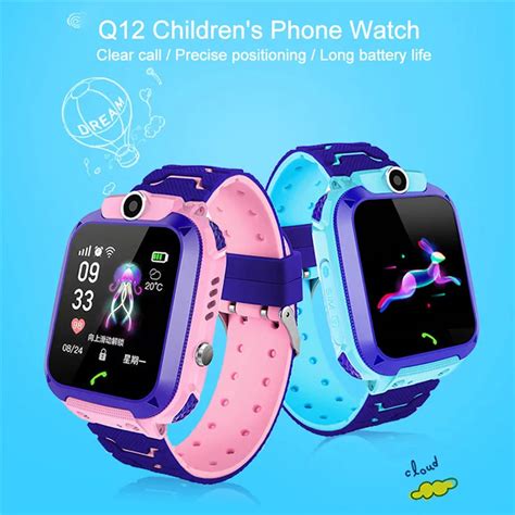 Montre connectée Q12 Kid Smartwatch montre intelligente pour enfants