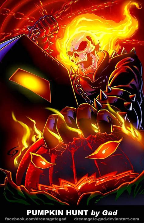 Pumpkin Hunt By Gad By Dreamgate Gad On Deviantart Ghost Rider Ghost