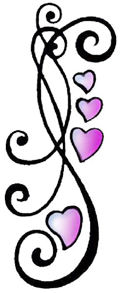 Tribal Heart Tattoo Designs Clip Art Library