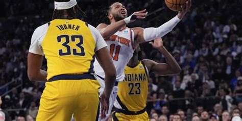 Brunson Rallies Knicks Over Pacers To Take Game Of East Semis Series