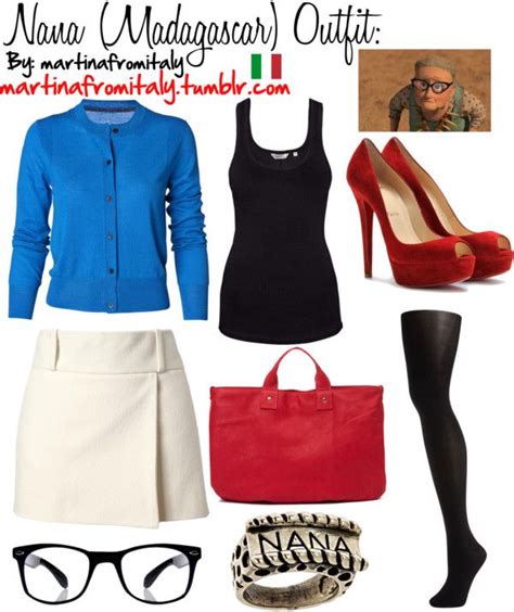 "Nana (Madagascar) Outfit:" by martinafromitaly liked on Polyvore | Movie inspired outfits ...