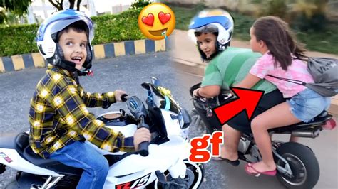 Kunali Ki Bike Par Girlfriend Sourav Joshi Vlog Youtube