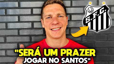 BOMBA ATACANTE CHEGANDO NO SANTOS ÚLTIMAS NOTÍCIAS DO SANTOS HOJE