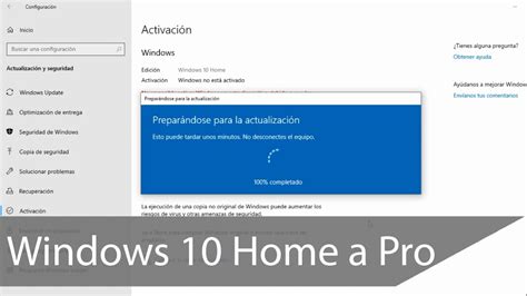 Actualizar De Windows Home A Pro De Forma F Cil R Pida Y Sin Perder