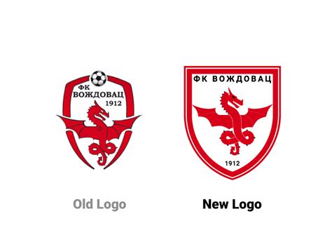 Fk Voždovac Logo Redesign by MBDesign on Dribbble