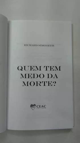 Quem Tem Medoda Morte Mercadolivre