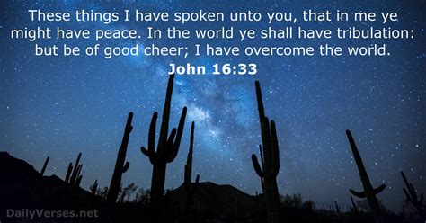 John 1633 Bible Verse Kjv