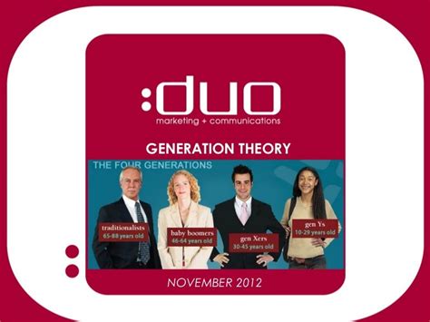 Generation Theory