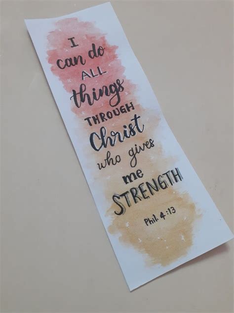 Bible Verse Bookmark Scripture Bookmark Inspirational Bible Etsy Artofit