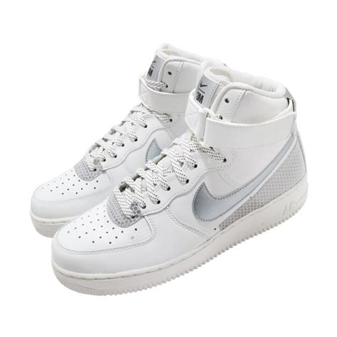 3m X Nike Air Force 1 High 07 Lv8 Summit White Metallic Silver Nov 2020 Cu4159100