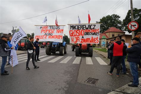 Strajk rolników Agrounii LISTA BLOKAD UTRUDNIENIA MAPA