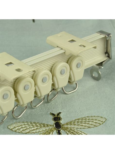 QYR6420 Bendable Aluminum Alloy Single Curtain Track Set