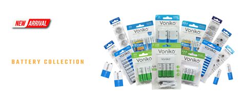 Voniko Battery Collection Batteries ELECTRICAL MR DIY