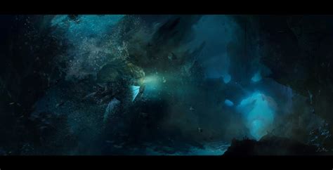 Artstation Deep Sea Naeun Yang Deep Sea Action Adventure Artwork