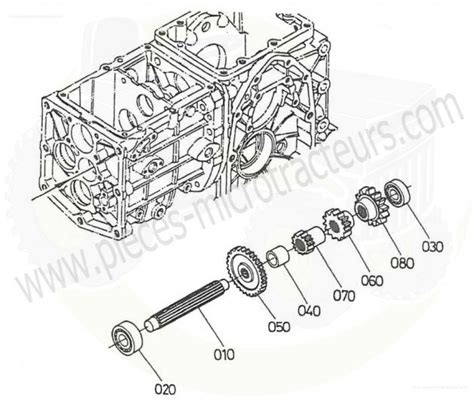 Pieces Microtracteurs Vue Clat E Pi Ces Pour Kubota B Section