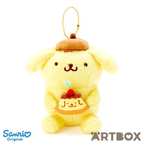 Buy Sanrio Pompompurin With Pudding Team Series Plush Mascot Keychain