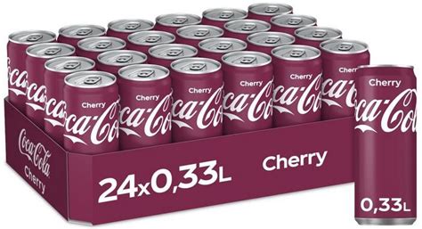 🍒 24x Coca-Cola Cherry, 330 ml ab 15,29€ (statt 21€) - Nur 64 Cent pro ...
