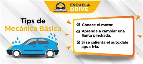 10 TIPS DE MECÁNICA BÁSICA Escuela Drive