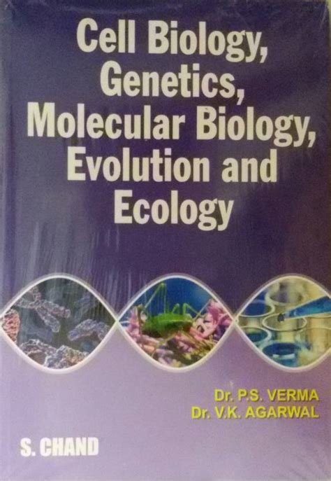 Cell Biology Genetics Molecular Biology Evolution And Ecology Buy