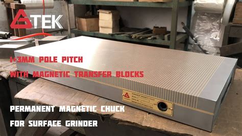 Magnetic Chuck For Surface Grinder With Transfer Blocks YouTube