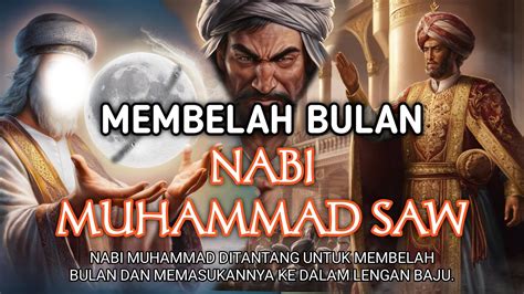 Kisah Nabi Muhammad Saw Membelah Bulan Raja Kafir Masuk Islam Mukjizat