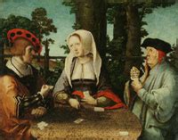 Lucas Van Leyden The Healing Of The Blind Man Of Jericho Wing