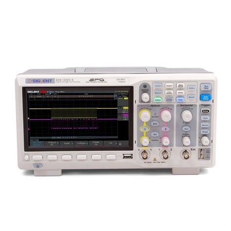 SIGLENT SDS1202X E 200MHz Dual Channel Digital Oscilloscope Grey For