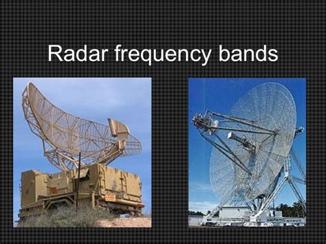 Frequency bands