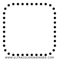 Rounded Square Coloring Page Ultra Coloring Pages