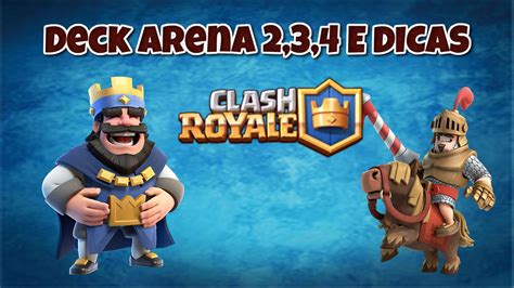 Clash Royale Dicas Para Iniciantes E Deck Para Arena At A