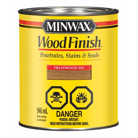 Minwax 946mL Fruitwood Alkyd Wood Stain Weeks Home Hardware