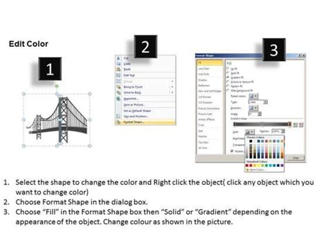 PowerPoint Template Bridge Chart Construction Ppt Slides