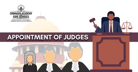 Appointment Of Judges Chinmaya Ias Academy Current Affairs