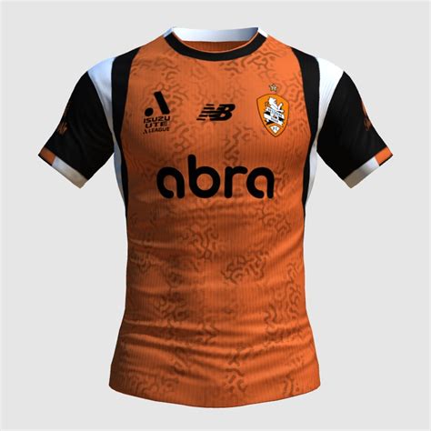 Brisbane Roar Home Concept Kit FIFA 23 Kit Creator Showcase