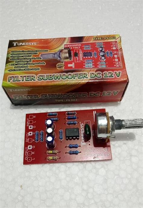 Kit Filter Subwoofer Dc V Lazada Indonesia