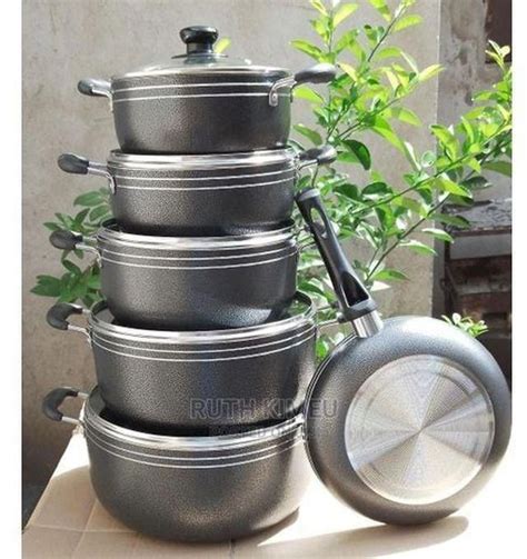 TC 14 Pcs Heavy Non Stick Cooking Sufuria Pot And Pan Set Price From