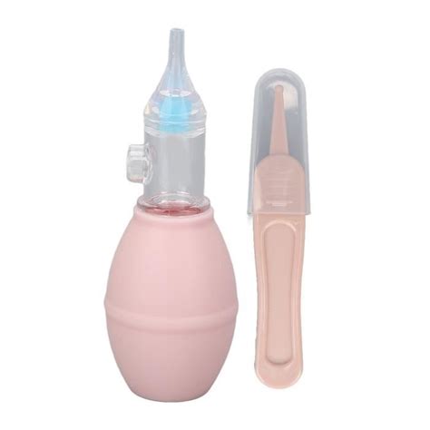 ESTINK ventouse de nez pour bébé Aspirateur Nasal en Silicone Manuel