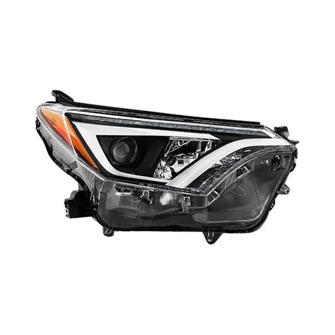 Spyder Pro Jh Trav Led R Passenger Side Black Factory Style Led