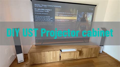 Diy Ust Projector Cabinet Demo Youtube