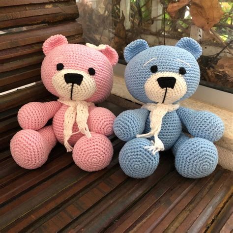 Urso Amigurumi Pequeno Elo7 Produtos Especiais