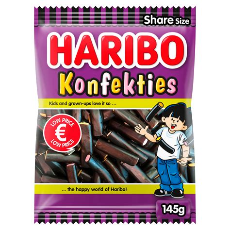 Haribo Drop Konfekties Per Zak 145 G