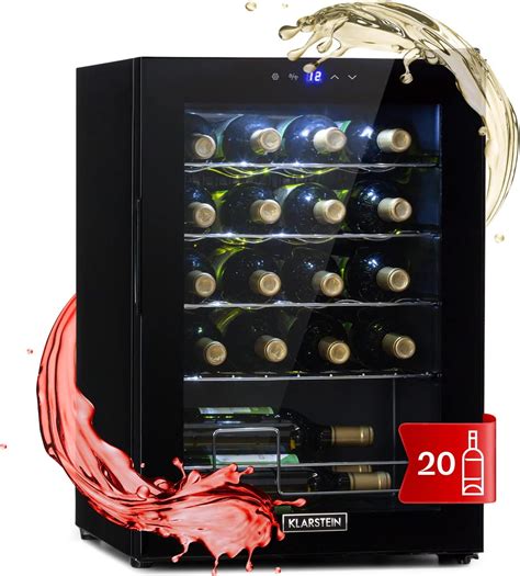 Klarstein Free Standing Wine Cooler Fridge Single Zone Wine Fridge