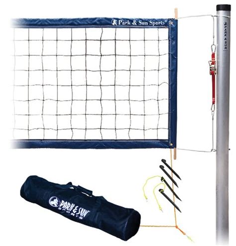 Outdoor Volleyball Net System for Outdoor Beach Backyard FIVB Nets Standard with Height ...