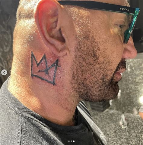 Batista Shows Off New Neck Tattoos