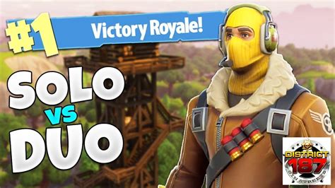 Gameplay Fortnite Ps Battle Royale Solo Vs Duo Top Victoire Royale