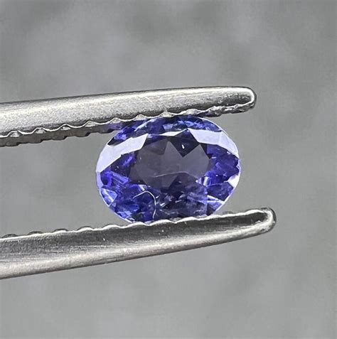 Natural Tanzanite Faceted Gemstone Amazing Cutting Tanzanite Weight